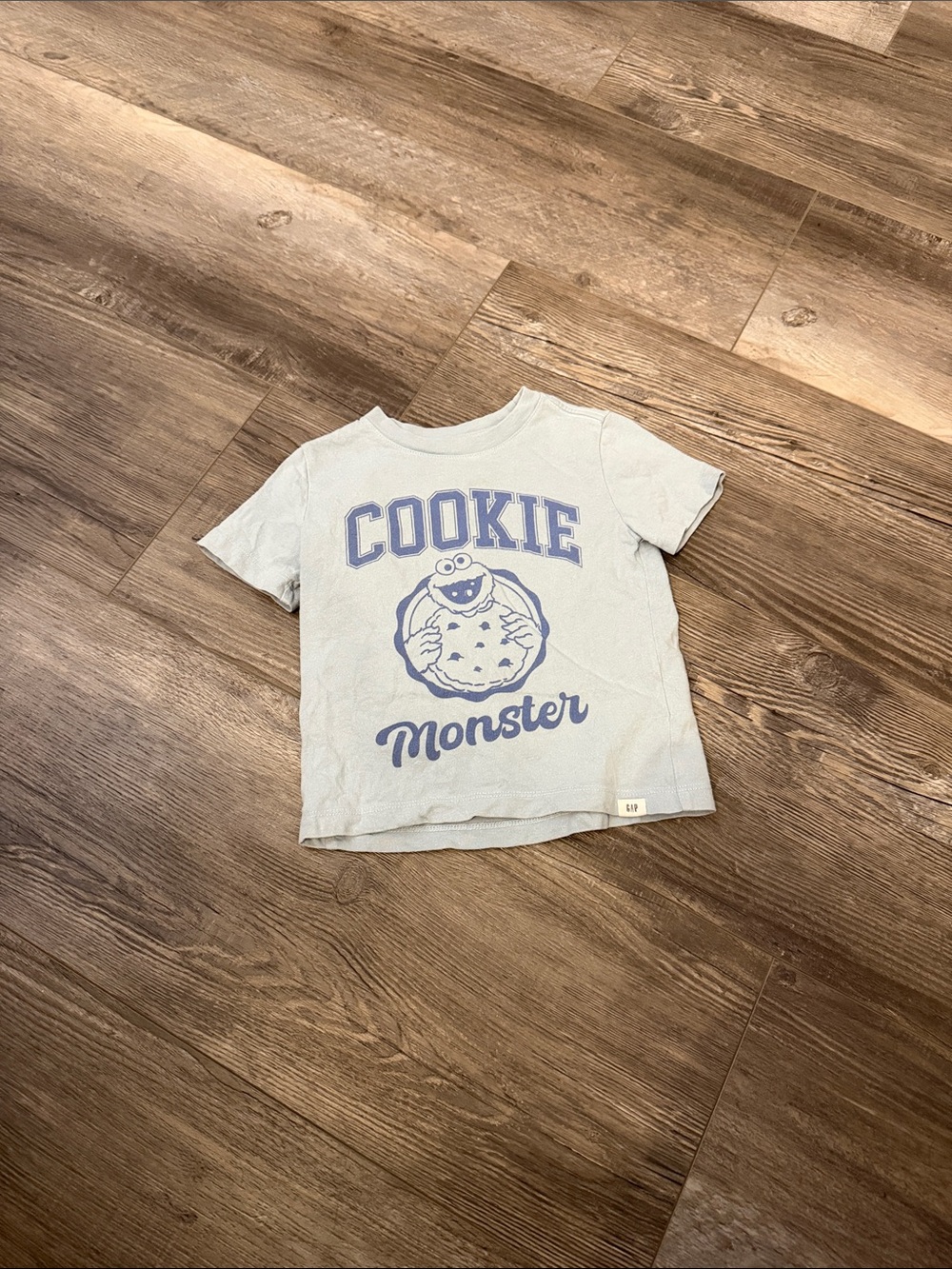 Gap Cookie Monster Sesame Street Tee Baby 2T Blur